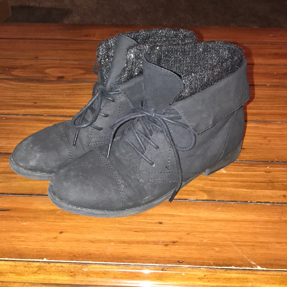 Black booties